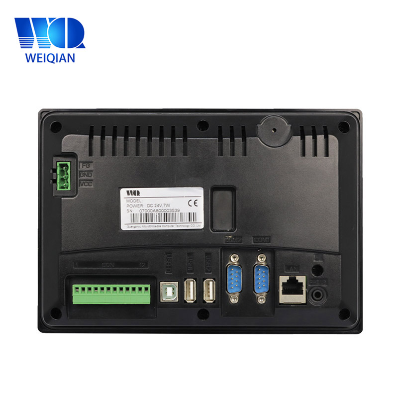 7inch Wall-mounted Linux Plastic Industrial Panel PC Cortex®-A9 Architecture Fanless PC-paneel